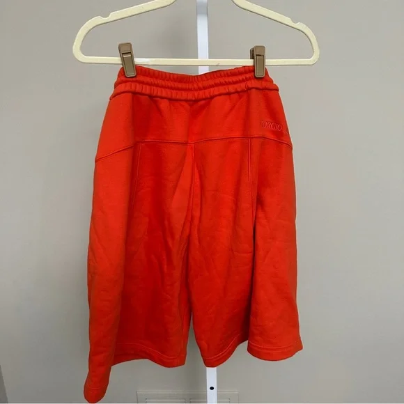 GIORGIO ARMANI OVERISZE COTTON SHORTS XS